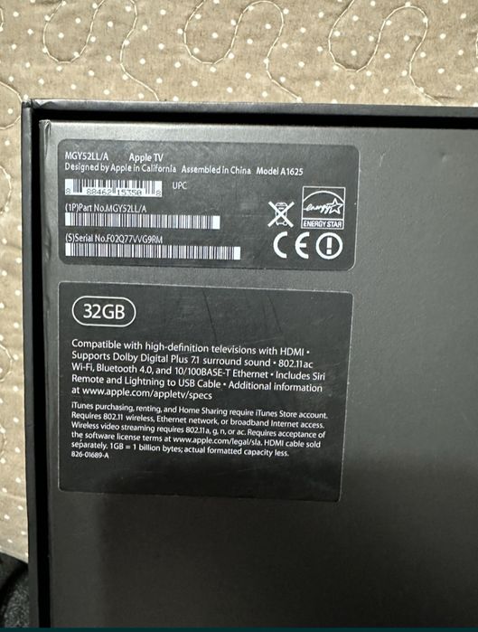 Продам apple tv каскелен