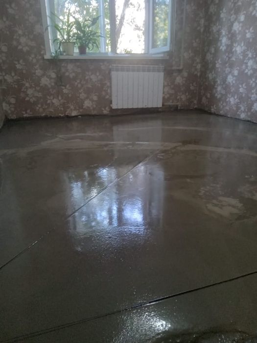 Стяжка , наливные полы демонтаж
