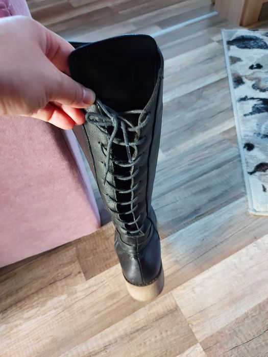 Сет ботуши естествена кожа