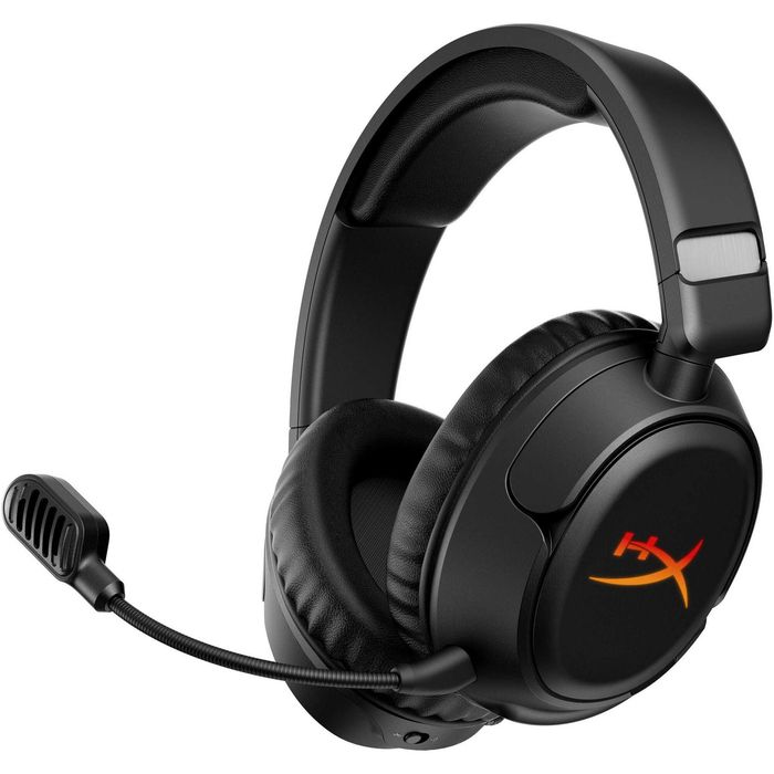Casti gaming wireless HyperX Cloud Flight 2,iluminare RGB personalizabila cu placute detasabile pentru cupe,autonomie max 100 ore,2.4GHz/Bluetooth,etc