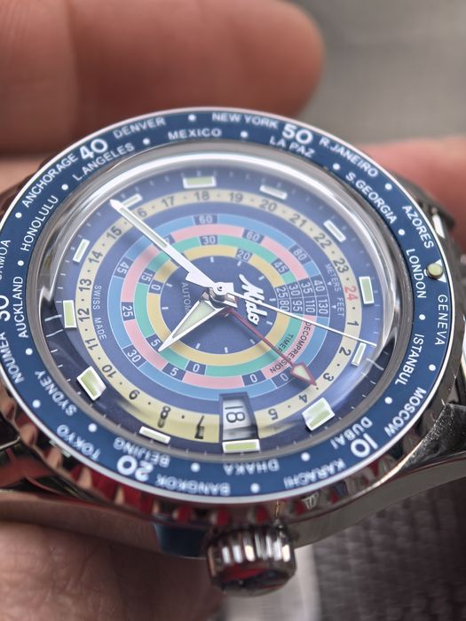 Mido Ocean Star Decompression Worldtimer Special Edi