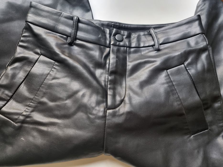 брюки   экокожа.