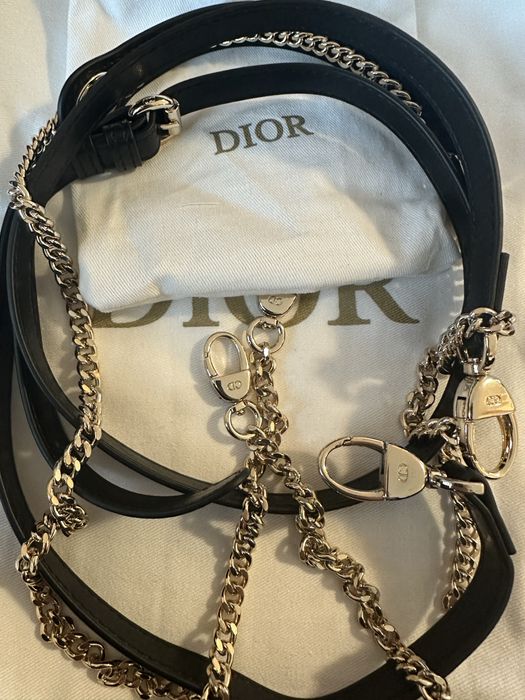 Дамска черна чанта DIOR