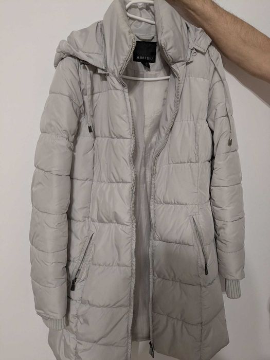 geaca gri deschis, dama, new yorker