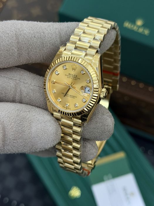 Rolex Date-Just 31 Diamond Gold 18k