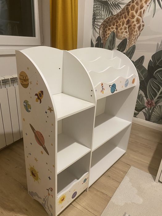 Organizator jucarii lemn