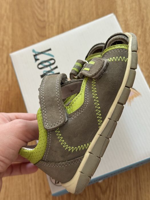 Детские сандали кожаные с супинаторами