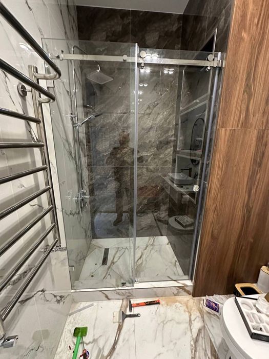 Душевые кабины 10 мм каленое стекло Dush kabina Dushga oyna