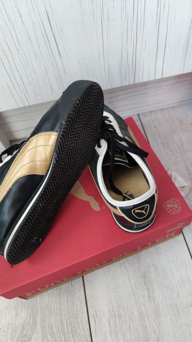 Маратонки Puma естествена кожа.