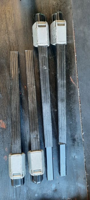 Bare transversale telescopice, rezistente merg pe barele longitudinal