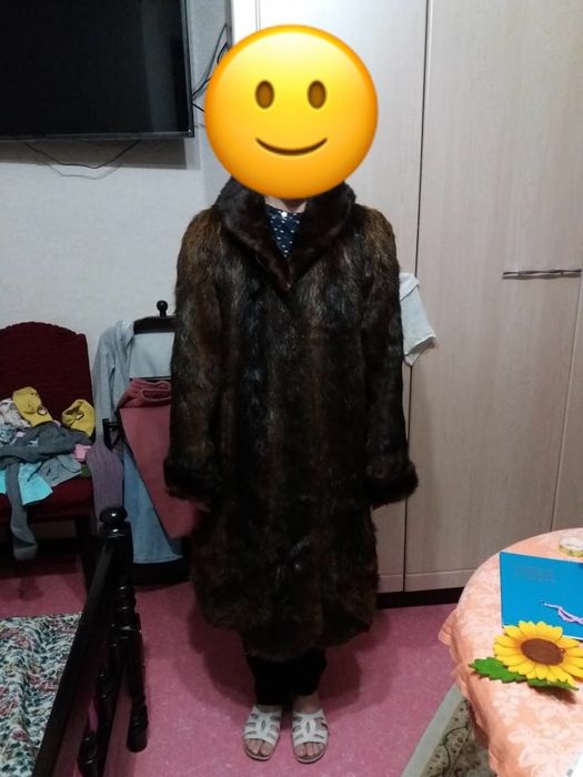 Шуба нутриевая Трапеция