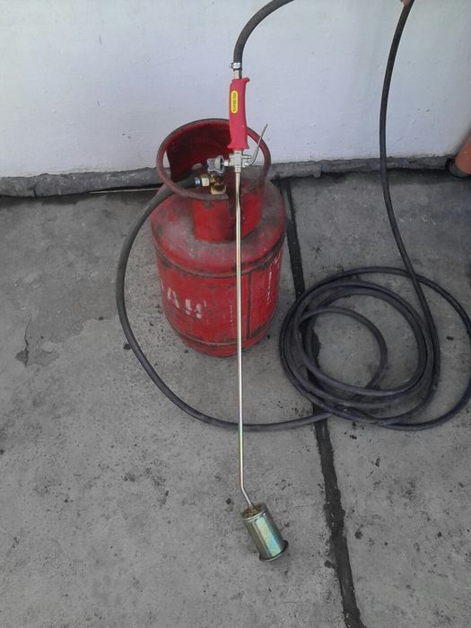 Газовая горелка. Газ пропан.