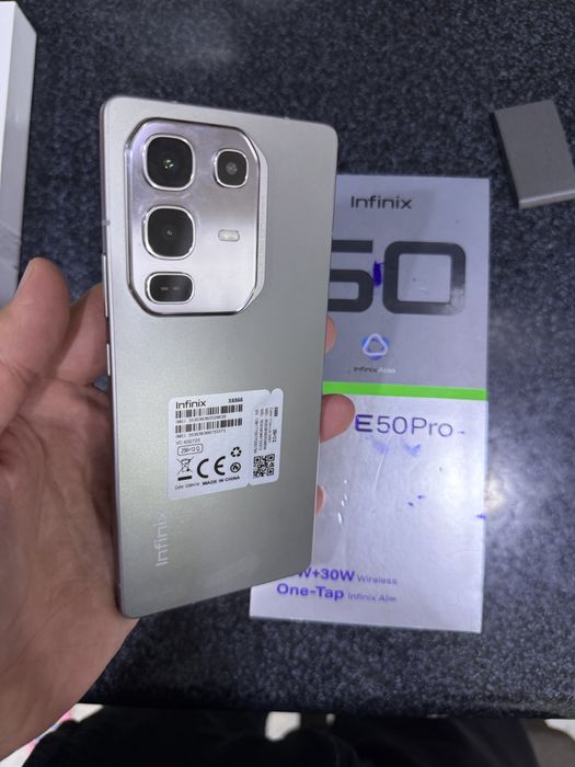 infinix not 50 pro pamit 12.256g holati yengidek karopka dak bor
