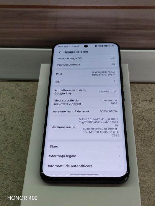 HONOR 200 ca nou, 12gb +12gb, stocare 512gb