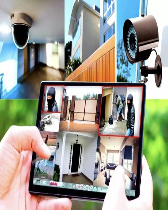 Установка видеонаблюдения  ,видеодомофонов  с  электрозамками