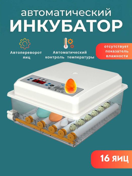 Автоматический инкубатор яиц с автоповоротом