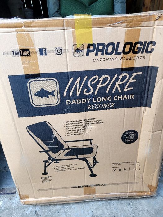 De vânzare scaun Prologic Inspire Daddy Long Recliner Chair,nou