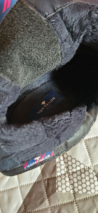 Боти TOM TAILOR - естествена кожа