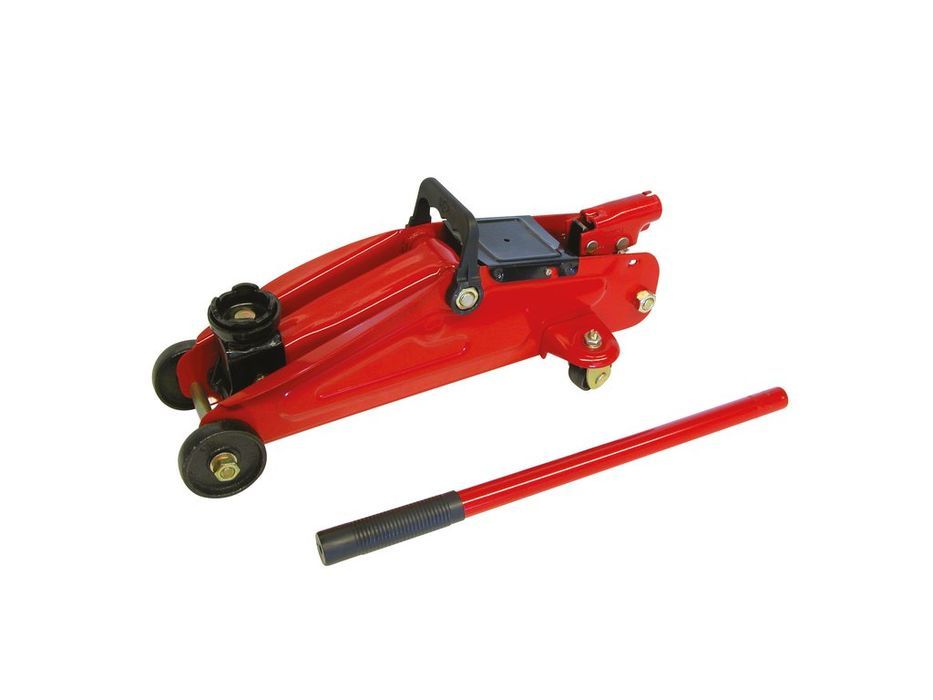 Cric hidraulic tip crocodil Carpoint 2000 kg pe roti, inaltime ridicare 130-330 mm, deschidere maxima 34.2 cm