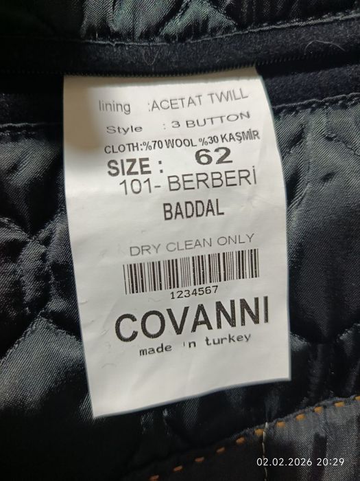 Пальто мужское covanni