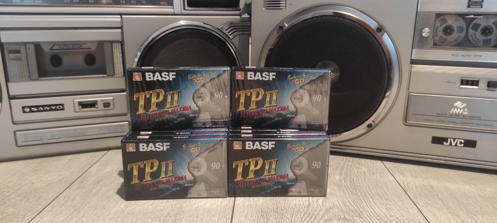 Casete audio BASF sigilate