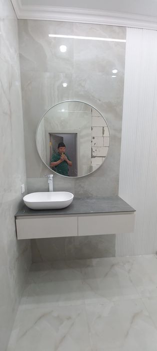 Укладка кафеля и ламината