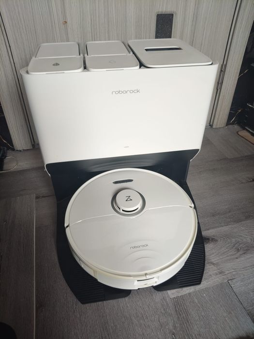 Aspirator Roborock S8 Pro ultra putere de aspirare de 6000 Pa sistem de mop VibraRise 2.0 sistem laser Lidar și recunoaștere  3D a obstacolelor pentru