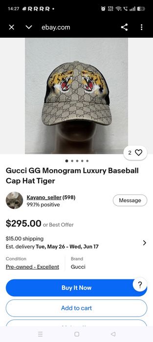 Șapca Gucci TIGER