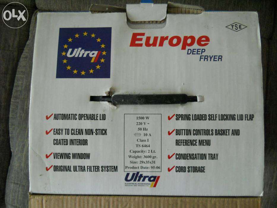 PT. STUDENTI ! Friteusa (deep fryer) Europe Ultra Q, multifunctionala