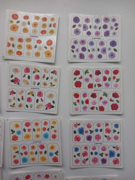 Водни стикери за нокти / лепенки / ваденки за нокти