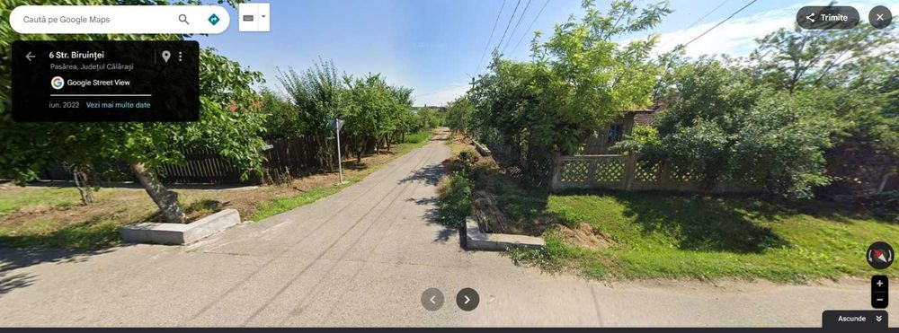 Teren de vanzare - Sat Pasarea - Frumusani