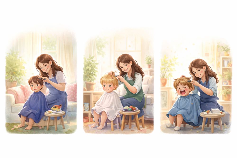 Стрижки для детей с выездом на дом