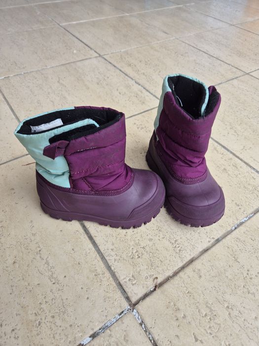 Cizme de iarnă pentru copii – Impermeabile, călduroase, mov