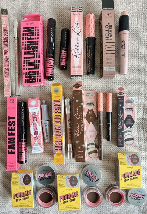 Оригинална козметика спирали и др. Rare,Huda,Too faced,Pat McGrath,ABH