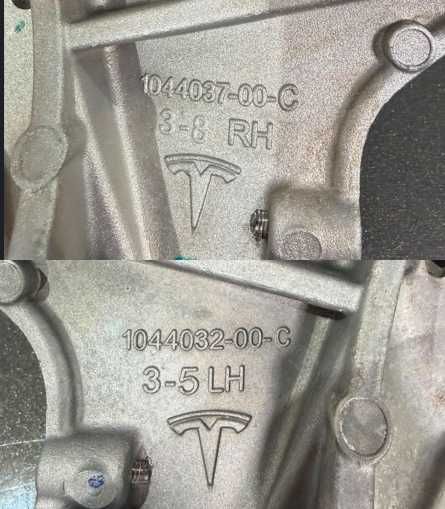 Set brate fata NOI Tesla Model Y (5YJY) / Tesla Model 3 (5YJ3)