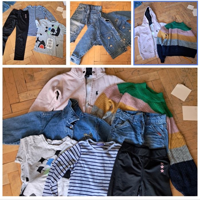 Дрехи за момиче 122 - общо 5€