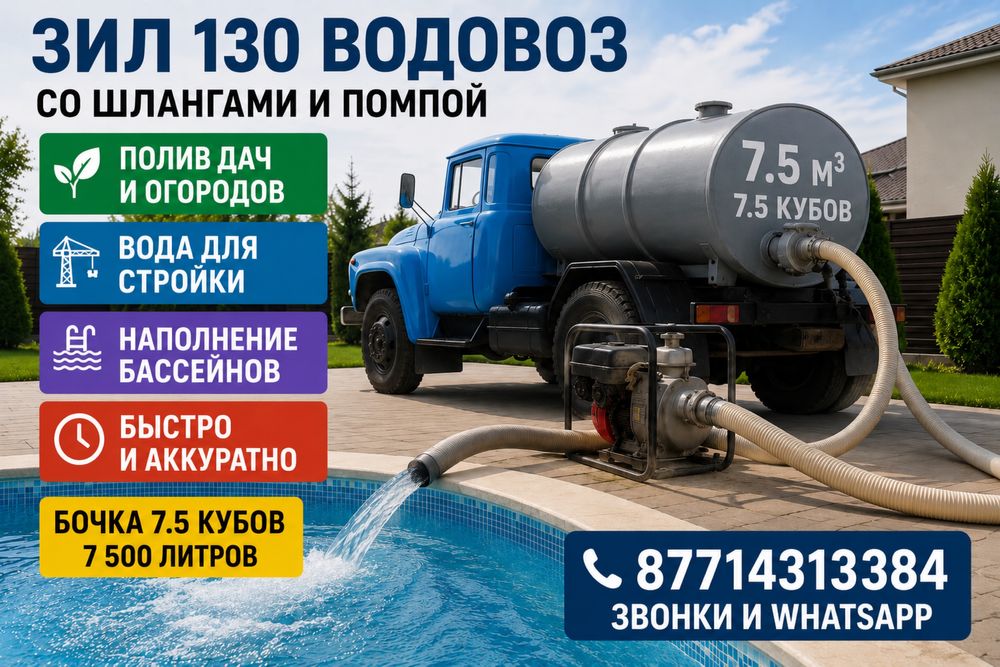 Вода( Водавоз) Доставка