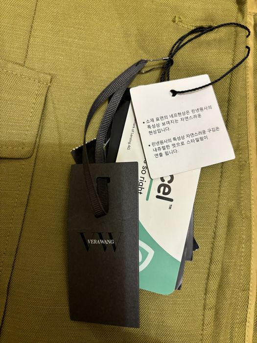 Пиджак фисташковый (VeraWang) новый