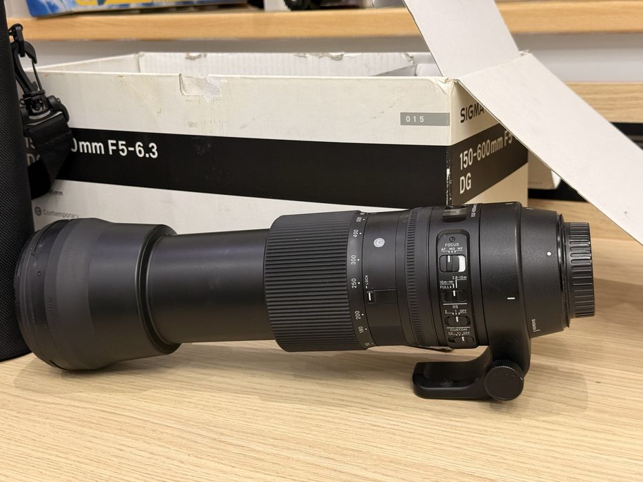Sigma 150-600 Contemporary canon