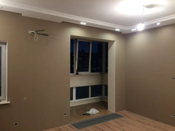 Покраска стен  не дорого 500