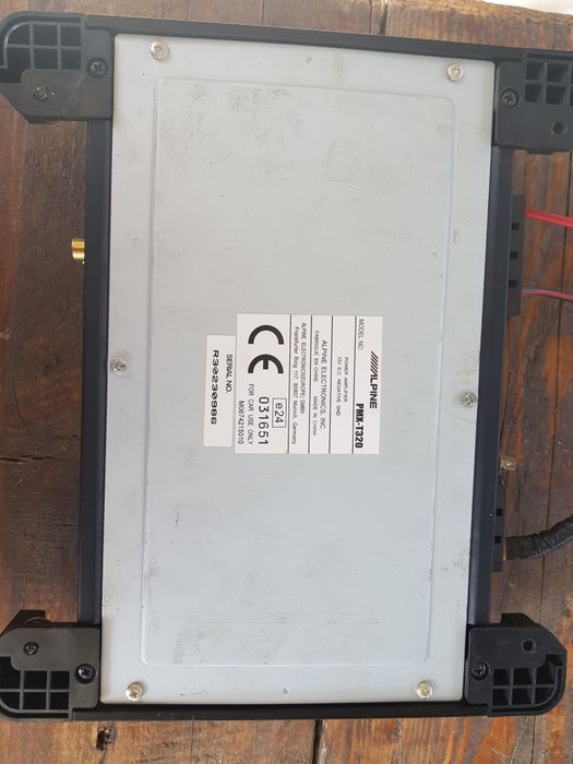 Subwoofer alpine + amplificator