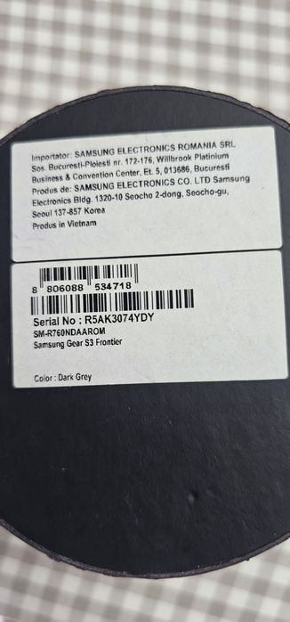 Vand/Schimb Ceas  Samsung  Gear S3 Frontier