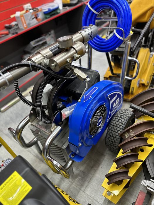 Краскораспылитель безвоздушный H6A8 Краска шпаклофка сепадиган аппарат