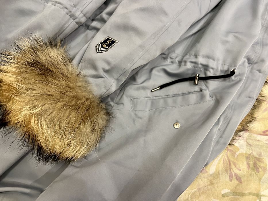 Парка с естествен пух