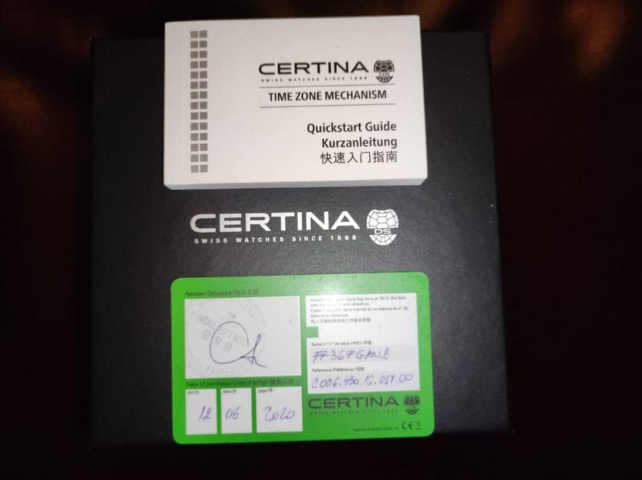 Ceas Certina DS-1 Automatic 2834-2 Day Date