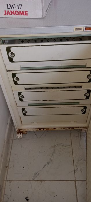 Холодильник и морозильник рабочий