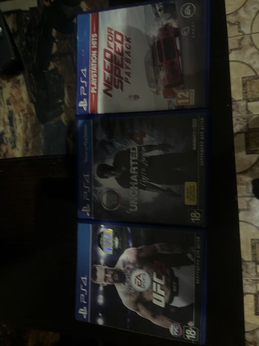 Диски на плей стейшн 4
