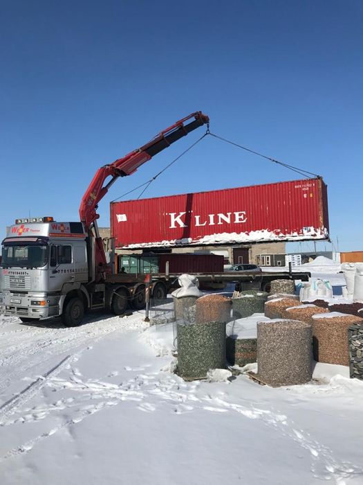 Услуги манипулятора, манипулятор, контейнеровоз