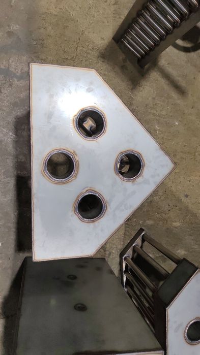 Registru termic inox șemineu sobă colt, cazan încălzire centrală