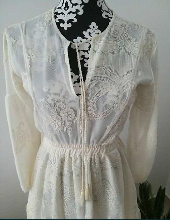 Rochie alba de eveniment